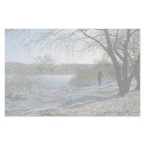 Fishing, Kuban River, Russia Custom Stationery