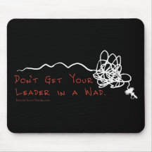 Fishing Leader Mousepads