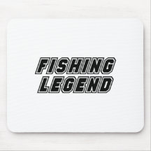 Fishing Legend Mouse Pad