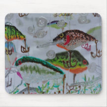 Fishing Lures Mousepad