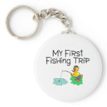 Fishing My First Fishing Trip Keychain