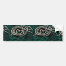 Fishing nets and rope bumper stickers