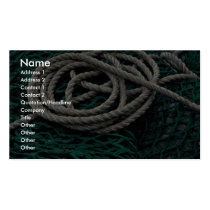 Fishing nets and rope business cards