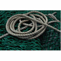 Fishing nets and rope acrylic cut out