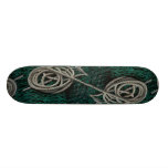 Fishing nets and rope skate board
