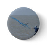 Fishing Nets Ocean Pinback Button