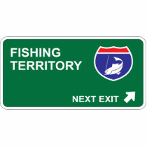 Fishing Next Exit Photo Sculptures
