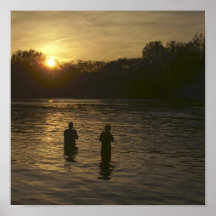 Fishing on The Grand Poster