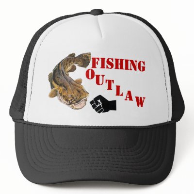 FISHING OUTLAW MESH HAT by REDNECKWARS