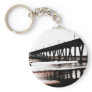 Fishing Pier and Waves Keychain