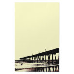 Fishing Pier and Waves Stationery