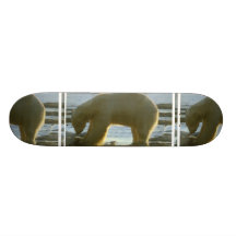 Fishing Polar Bear Skateboard