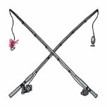 Fishing Poles Embroidered Jacket