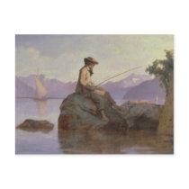 Fishing Postcard