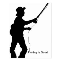 Fishing Postcard
