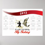 Fishing Poster Calendar 2012 Trout Fish