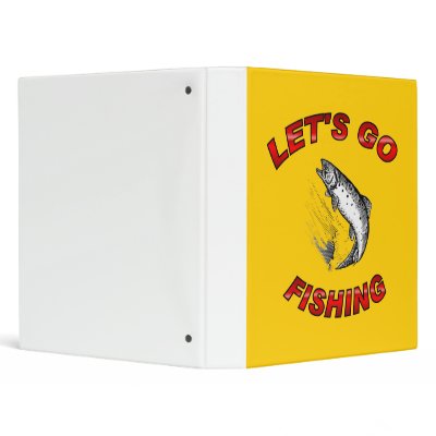 Fishing  ring binder by DODGERFL