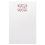 Fishing Rocks Customized Stationery