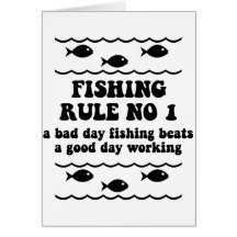 Fishing Rule No 1 Cards