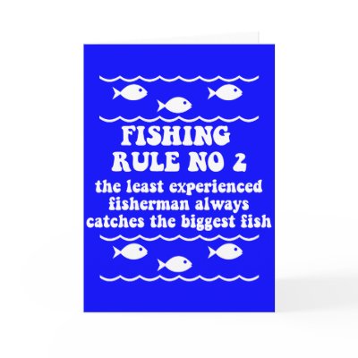 Fishing Rule No 2 by fishingboutique