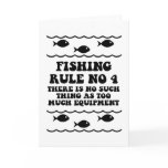 Fishing Rule No 4 cards