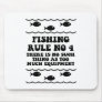 Fishing Rule No 4 Mouse Mat