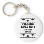 Fishing Rule No 7 keychains