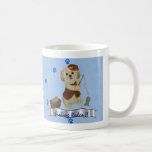 Fishing Rules!! Pawprint #1Fur Dad Shih Tzu Mug