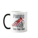 Fishing Salmon The Reel Deal Fishing Shirt Coffee Mugs