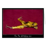 Fishing Still-life 02 Frog Lure Greeting Card
