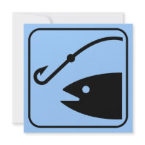 Fishing Symbol Invitation