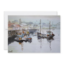 Fishing Trawlers Invitation