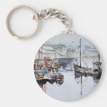 Fishing Trawlers Key Chain