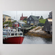 Fishing Village Print