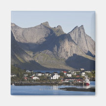 Fishing village Reine, Moskenesoy island, Refrigerator Magnets