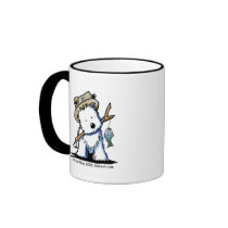 Fishing Westie Mug