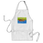 Fishing With Dad Adult Apron