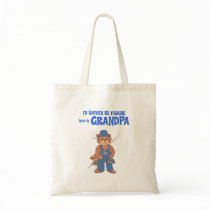 Fishing with Grandpa Tote Bags