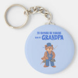 Fishing with Grandpa Keychains