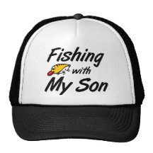 Fishing With My Son Hats