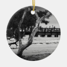 Fishing without color ornament