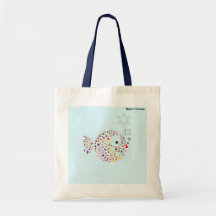 Fishy tote bag