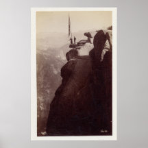 Fiske Glacier Pt. Yosemite 1870 Print