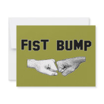 Fist Bump Personalized Invites
