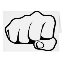 Fist Greeting Card