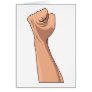 Fist Clenched Hand Sign Gesture Cards