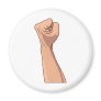 Fist Clenched Hand Sign Gesture Magnet