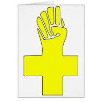 Fist Cross Anarchy Symbol Anarchist Anarchism