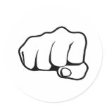 Fist stickers