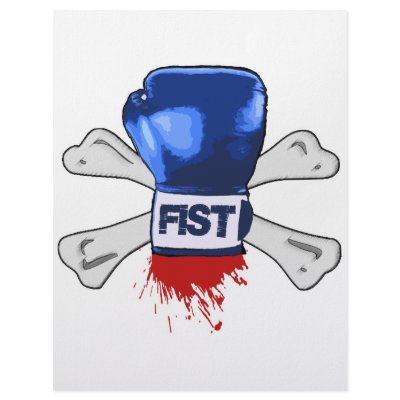 Fist T-shirt Letterhead by Foozyo